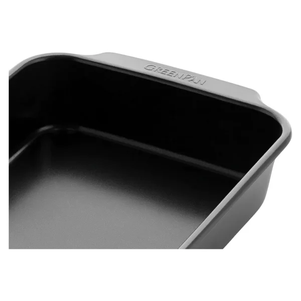 Greenpan Thermolon Yüzey Fırın Tepsisi 33x22.5 Cm - Sağlıklı Yapışmaz & Dayanıklı Karbon Çelik - 33x22,5 Cm - Siyah - Gri - Görsel 8
