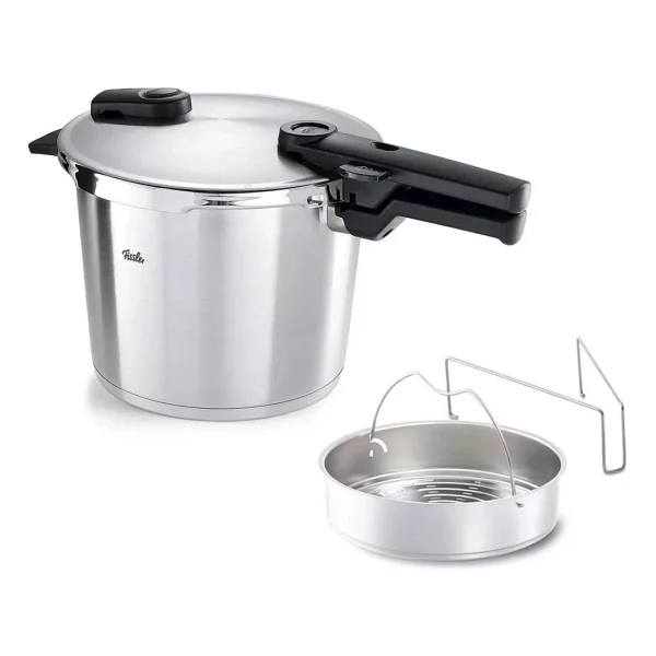 Fissler Vitaquick Premium Buhar Aparatlı 8 Lt Düdüklü Tencere - Görsel 6