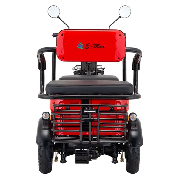 E-Mon Mona 1300 W 3 Tekerlekli Elektrikli Motosiklet Kırmızı - Görsel 3