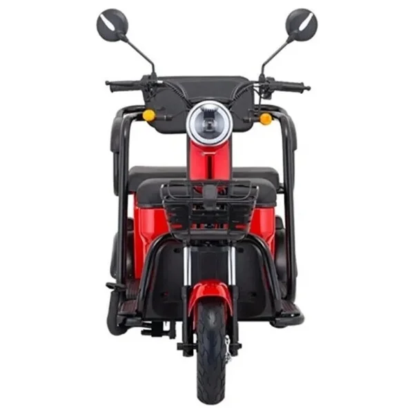 E-Mon Mona 1300 W 3 Tekerlekli Elektrikli Motosiklet Kırmızı - Görsel 5