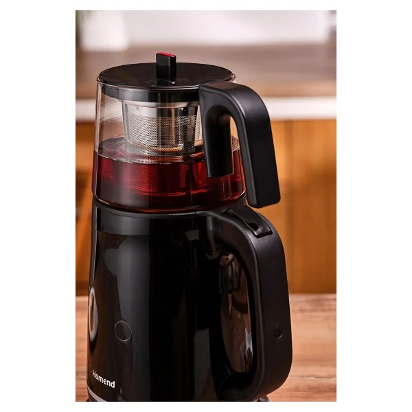 Homend Royaltea 1744h 1800 W Cam Demlikli Çay Makinesi - Görsel 7