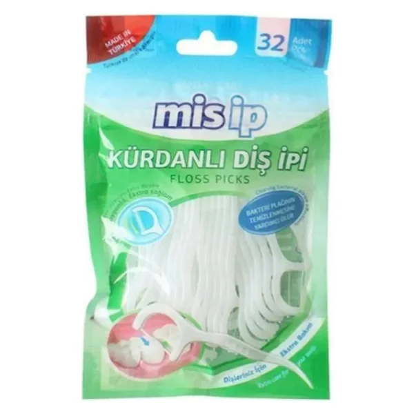 Misip 32'li Kürdanlı Diş İpi - Görsel 3