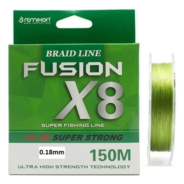 Remixon Fusion 8x 150 M 0.10 Mm 5.9 Kg Green İp Misina - Görsel 5