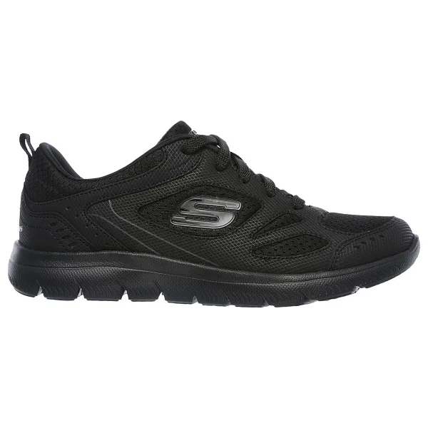 Skechers Summits Suited Siyah Kadın Spor Ayakkabı 12982 Bbk - Görsel 5