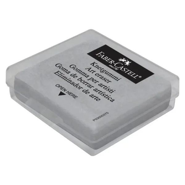 Faber-Castell Faber Castell Hamur Silgi Plastik Kutulu Gri 12 72 20 - Görsel 4
