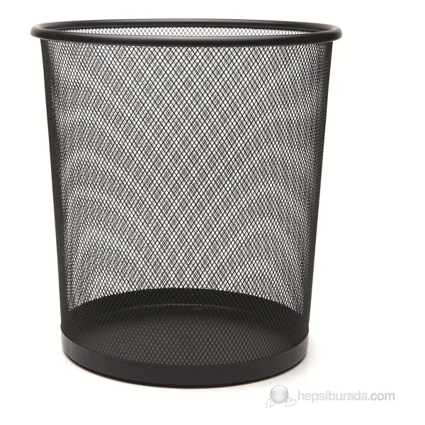 Mas 854 10 Lt Metal Tam Perforeli Gri Çöp Kovası - Görsel 7