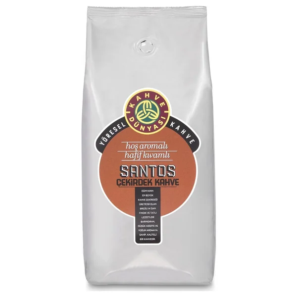Kahve Dünyası Santos 1 Kg Kavrulmuş Çekirdek Kahve - Görsel 4