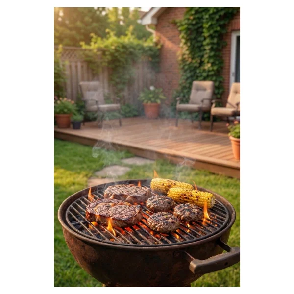 Barbeking Ateşle 1,5 Kg Mangal Kömürü (Yırt, Yak, Pişir) - Görsel 4