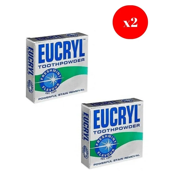 Eucryl Diş Beyazlatma Pastasi Original 50gr X2 Adet - Görsel 2