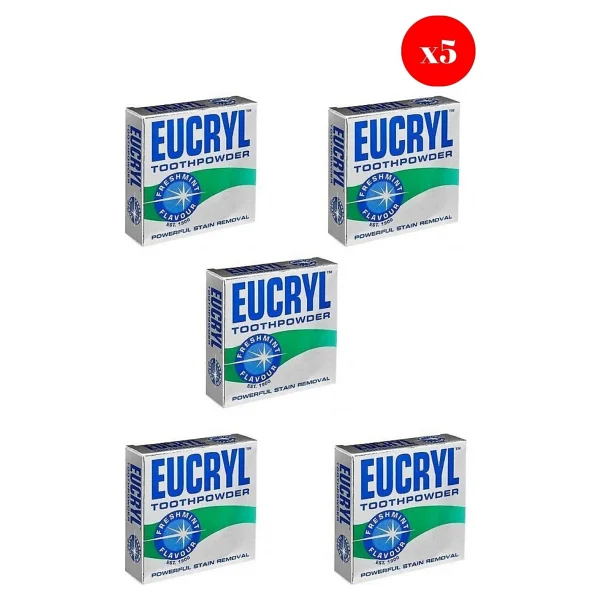 Eucryl Diş Beyazlatma Pastasi Original 50gr X5 Adet - Görsel 2