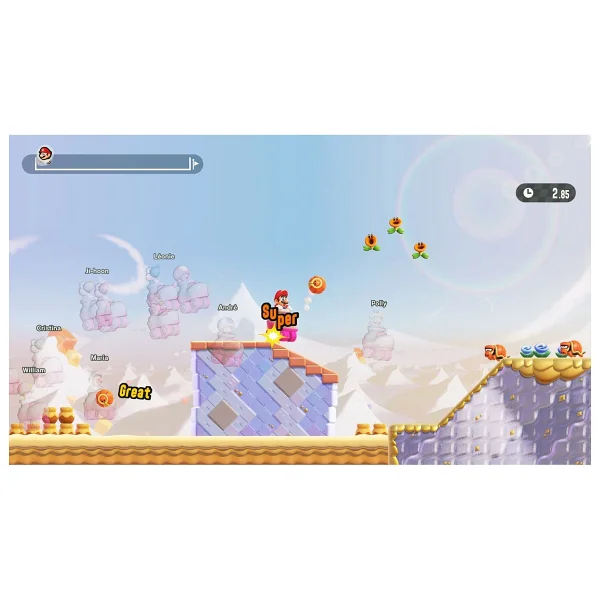 Super Mario Bros Wonder + Meetup In Bellabel Park Nintendo Switch 2 Oyunu - Görsel 2