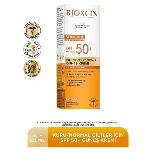 Bioxcin Sun Care Spf 50 Yüz Güneş Bakım Seti 50 Ml Kuru Ve Normal Cilt + Vücut Güneş Spreyi 200 Ml - Görsel 4