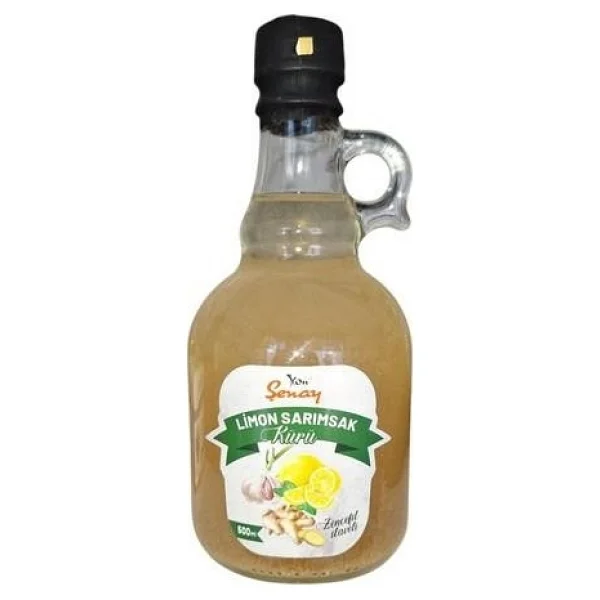 Şenay Limon Sarımsak Kürü 500 Ml (Zencefil İlaveli) - Görsel 2