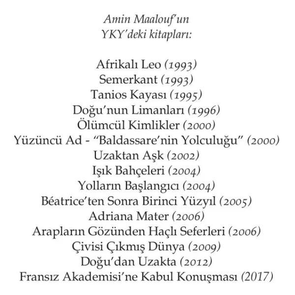 Doğunun Limanları - Amin Maalouf - Görsel 5