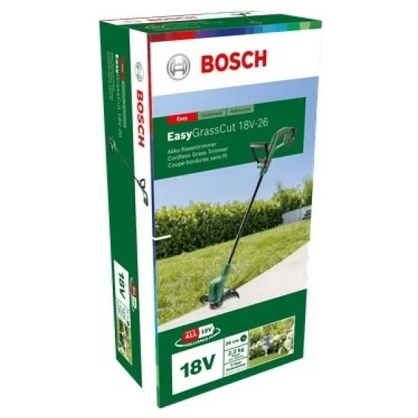 Bosch Easygrasscut 18v-26 Tek Akülü 2.5 Ah Kenar Kesme Makinesi - Görsel 6