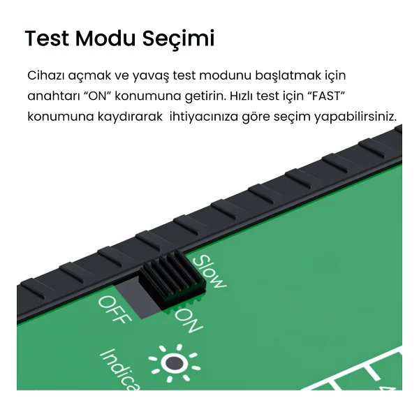 Veggieg Rj45 Rj11 Uyumlu Cat6 Cat7 Cat8 Poe Destekli Network Ethernet Kablo Test Cihazı - Görsel 3