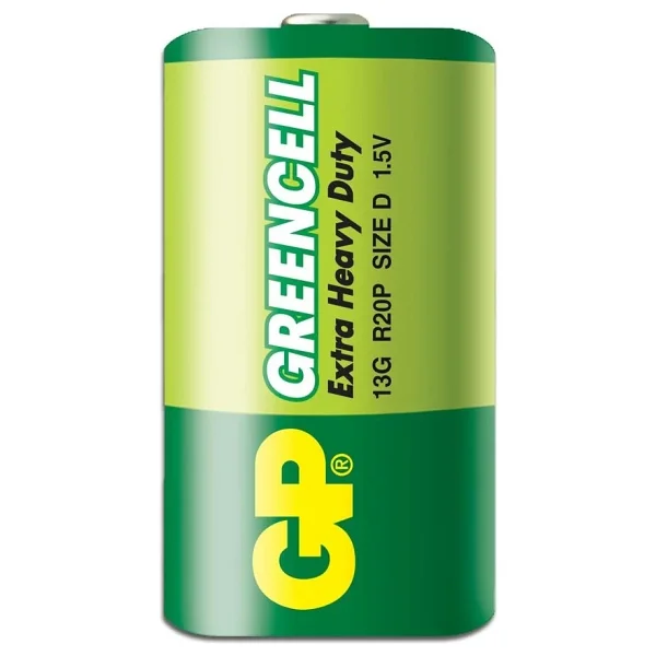 Gp Greencell Gp13g R20 20'li Çinko D Büyük Pil - Görsel 8