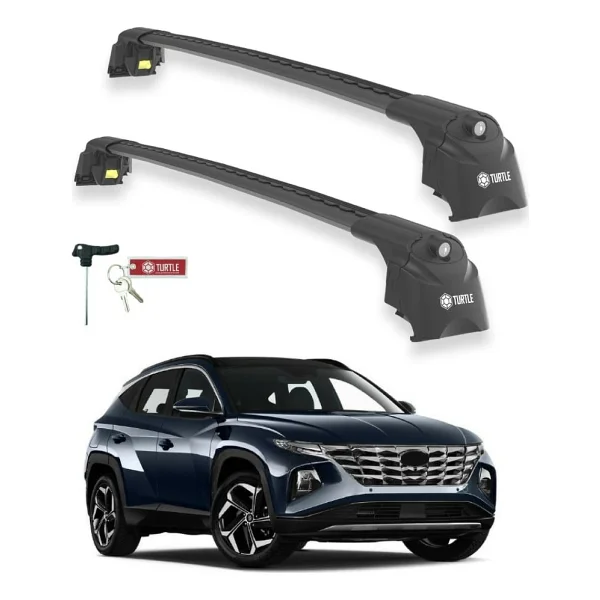 Turtle Hyundai Tucson (Nx4) 2022-2025 Ara Atkı Air2 Siyah - Görsel 7