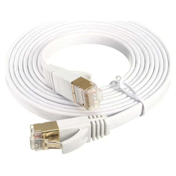 Alfais 4262 Cat7 Ethernet Rj45 Internet Kablosu 10 Metre Yassı 10gbps 600mhz - Görsel 10