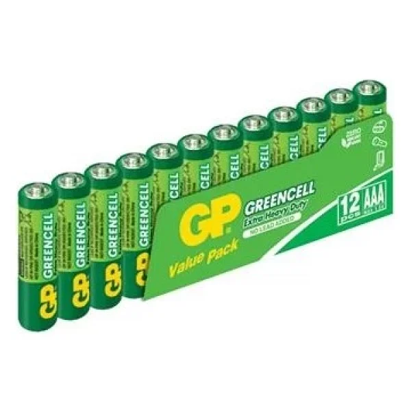 Gp Greencell 24g R03 12'li Çinko Aaa İnce Kalem Pil - Görsel 8