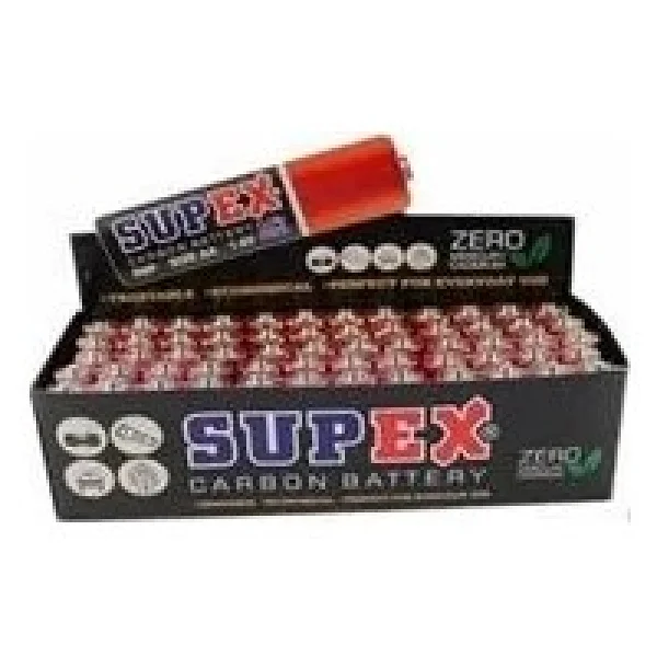 Supex R6 1.5 V 60'lı Çinko Karbon Aa Kalem Pil - Görsel 7