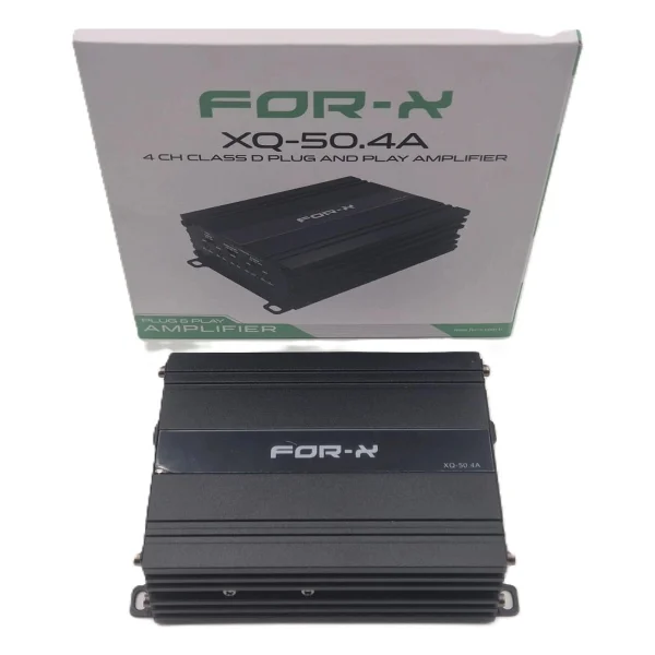 For-X Xq-50.4a 4 Kanallı Oto Amplifikatör - Görsel 6