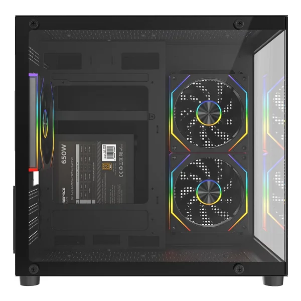 Rampage Lumid Argb Fanlı 650 W Micro Atx Oyuncu Kasası - Görsel 4