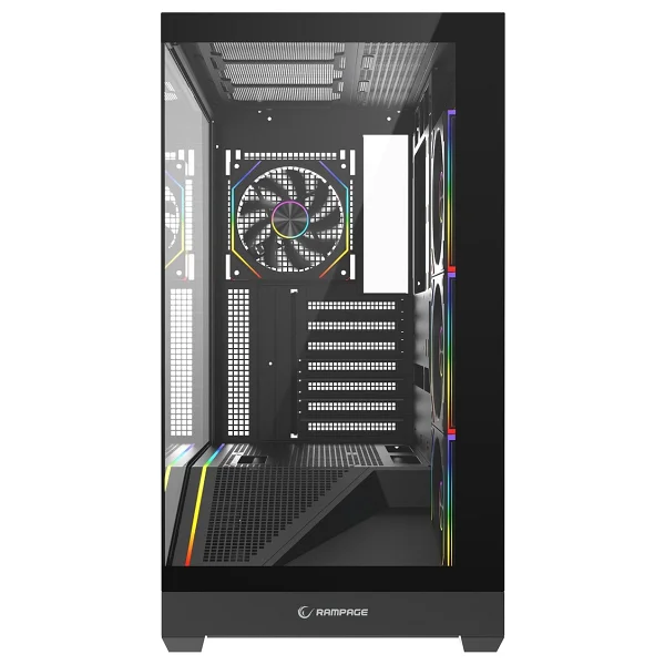 Rampage Reaper Argb Fanlı Siyah 750 W Atx Oyuncu Kasası - Görsel 2