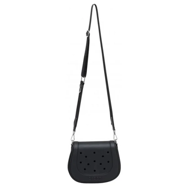 Crocs Czfb0030-Black Crossbody With Eva Front Flap Unisex Omuz Çantası - Siyah - Görsel 5