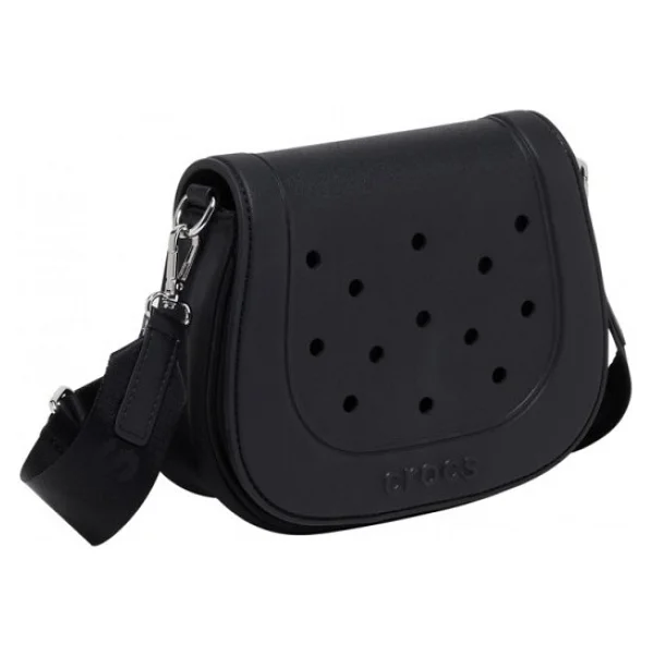 Crocs Czfb0030-Black Crossbody With Eva Front Flap Unisex Omuz Çantası - Siyah - Görsel 2