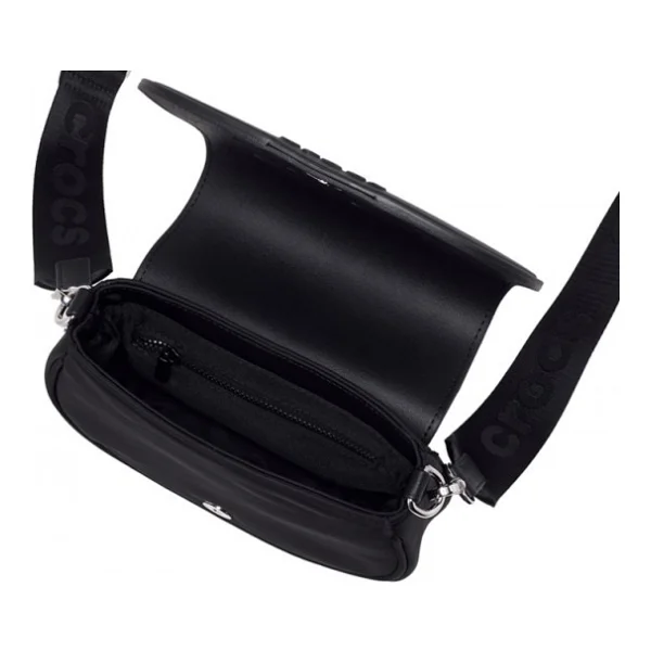 Crocs Czfb0030-Black Crossbody With Eva Front Flap Unisex Omuz Çantası - Siyah - Görsel 3