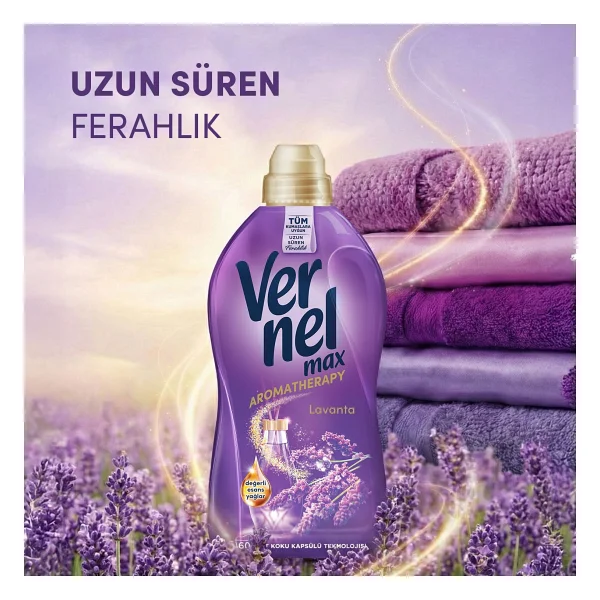 Vernel Max Taze Lavanta Yumuşatıcı 60 Yıkama 1.44 Lt - Görsel 6