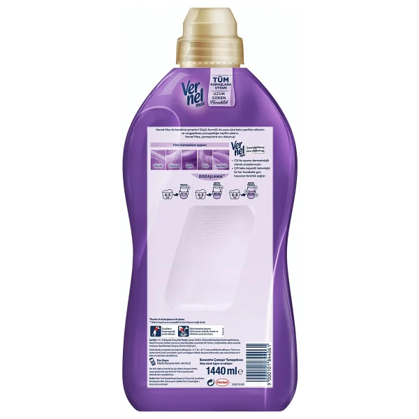 Vernel Max Taze Lavanta Yumuşatıcı 60 Yıkama 1.44 Lt - Görsel 10