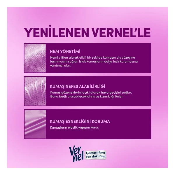 Vernel Max Orkide Yumuşatıcı 60 Yıkama 1.44 Lt - Görsel 5