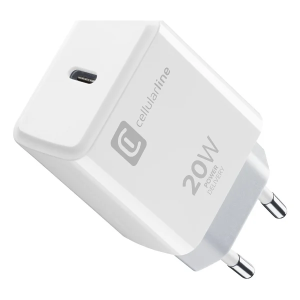 Cellularline Achıphusbcpd20ww 20w Type-C Ev Şarj Adaptörü - Görsel 8