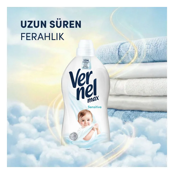 Vernel Max Sensitive Yumuşatıcı 60 Yıkama 1.44 Lt - Görsel 8