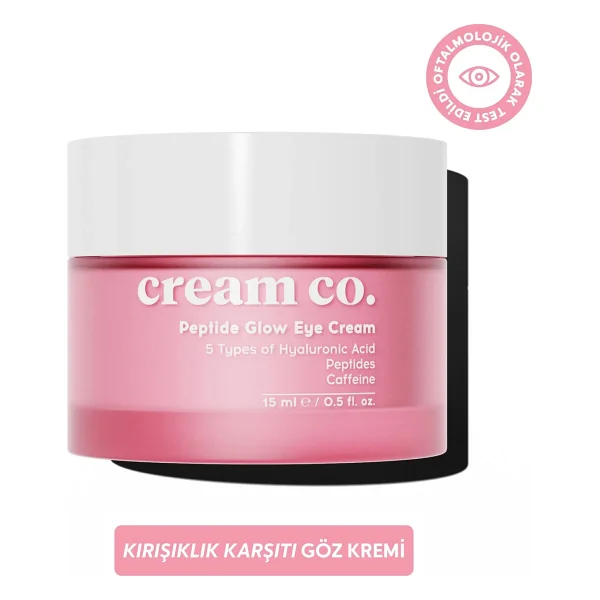 Cream Co. Peptide Glow 15 Ml Nemlendirici Göz Kremi - Görsel 6
