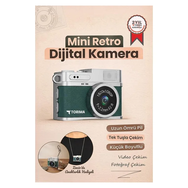 Torima Cmr35 Pembe Dijital Fotoğraf Makinesi - Görsel 10