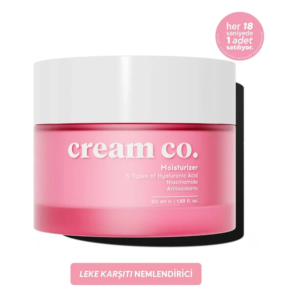 Cream Co. Moisturizer Nemlendirici Yüz Kremi 50 Ml - Görsel 3