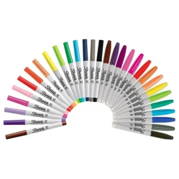 Sharpie Fine Kertenkele 30'lu Permanent Marker Kalem Seti - Görsel 9