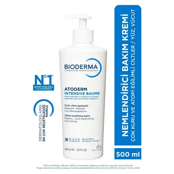 Bioderma Atoderm Intensive 500 Ml Nemlendirici Balm - Görsel 10