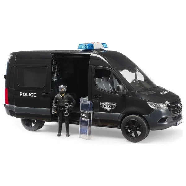 Bruder Mercedes Benz Sprinter Özel Harekat Aracı Ve Polis Br02685 - Görsel 5