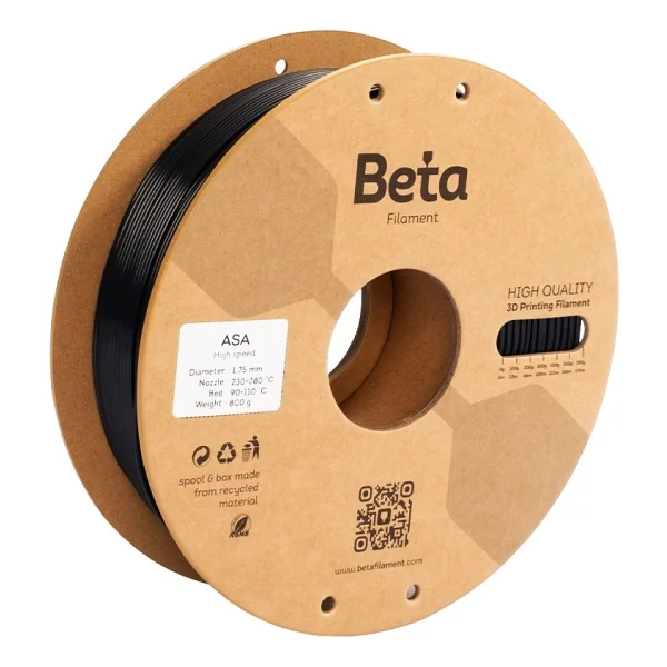 Beta Asa Hs 1.75 Mm 800 Gr Siyah Filament - Görsel 2