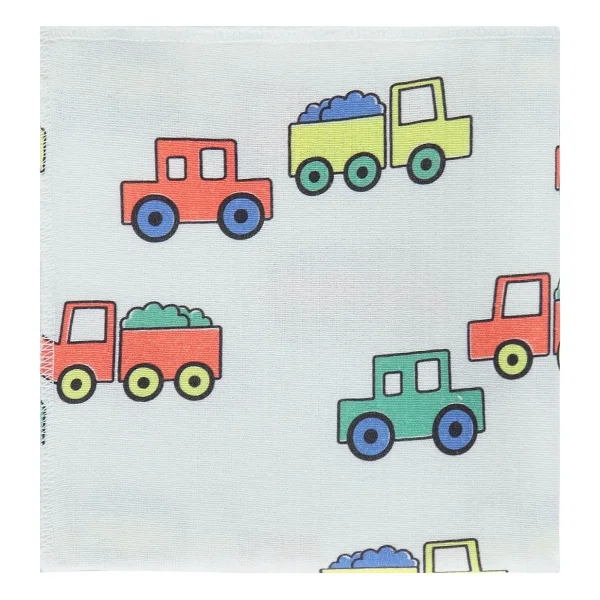 Civil Baby Taşıtlar Baskılı 75x75 Cm Müslin Bebek Battaniyesi - Görsel 2