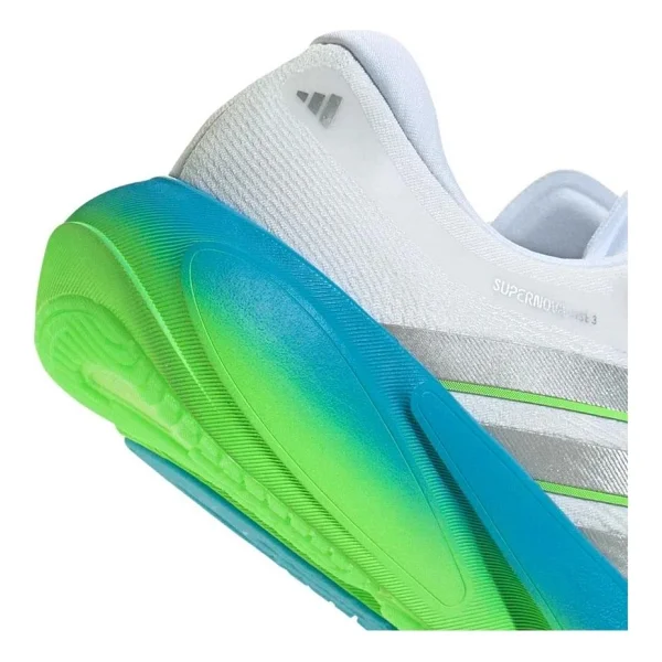 Adidas Supernova Rise 3 JP8680 Beyaz-Yeşil Erkek Koşu Ayakkabısı - Görsel 9