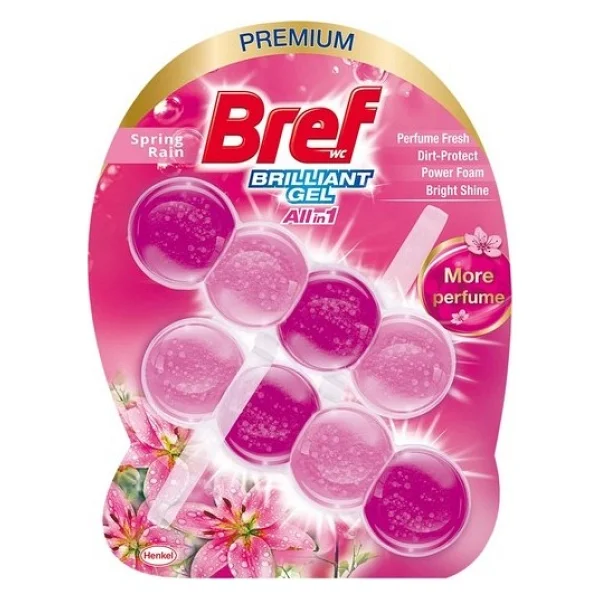 Bref Brilliant Gel Spring Rain 2x42 Gr Klozet Bloğu - Görsel 2