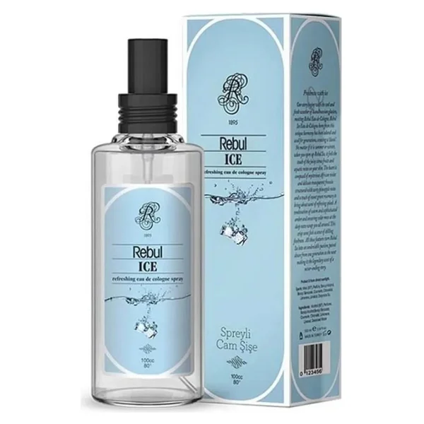 Rebul Ice Buz Ferahlığı Sprey Kolonya 100 Ml - Görsel 2