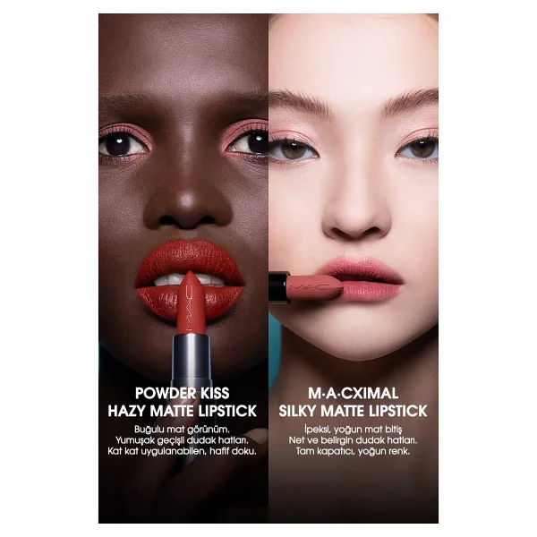 M.A.C Powder Kiss Lip & Cheek Mousse Likit Ruj - Görsel 4