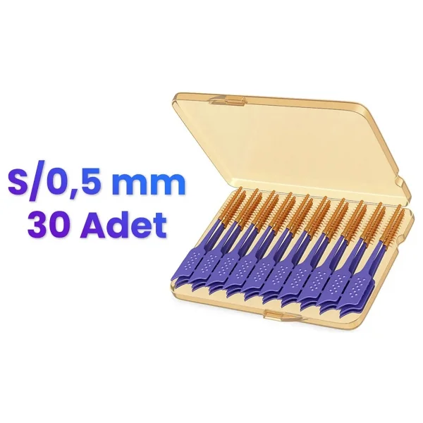 Splat Smilex Ortho 0.5 Mm 30'lu Arayüz Fırçası - Görsel 7