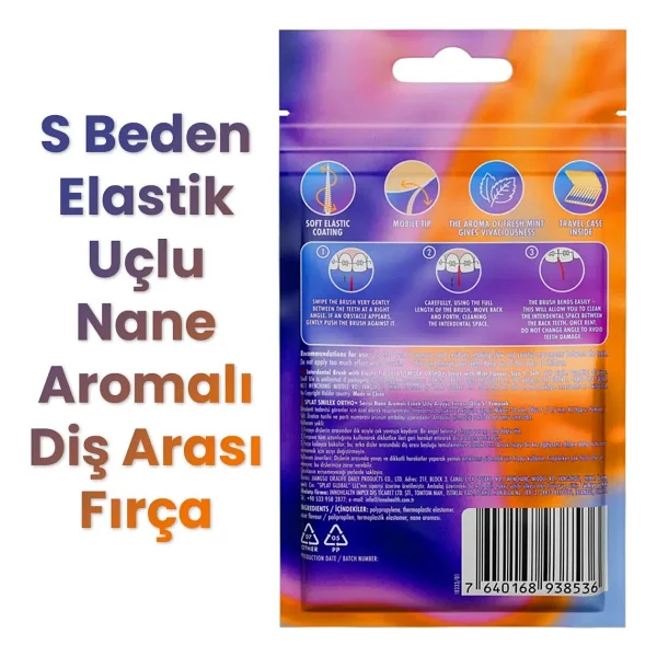 Splat Smilex Ortho 0.5 Mm 30'lu Arayüz Fırçası - Görsel 8
